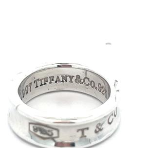 Tiffany selling & Co. 925 Sterling 1997 Concave ring Size 6.5